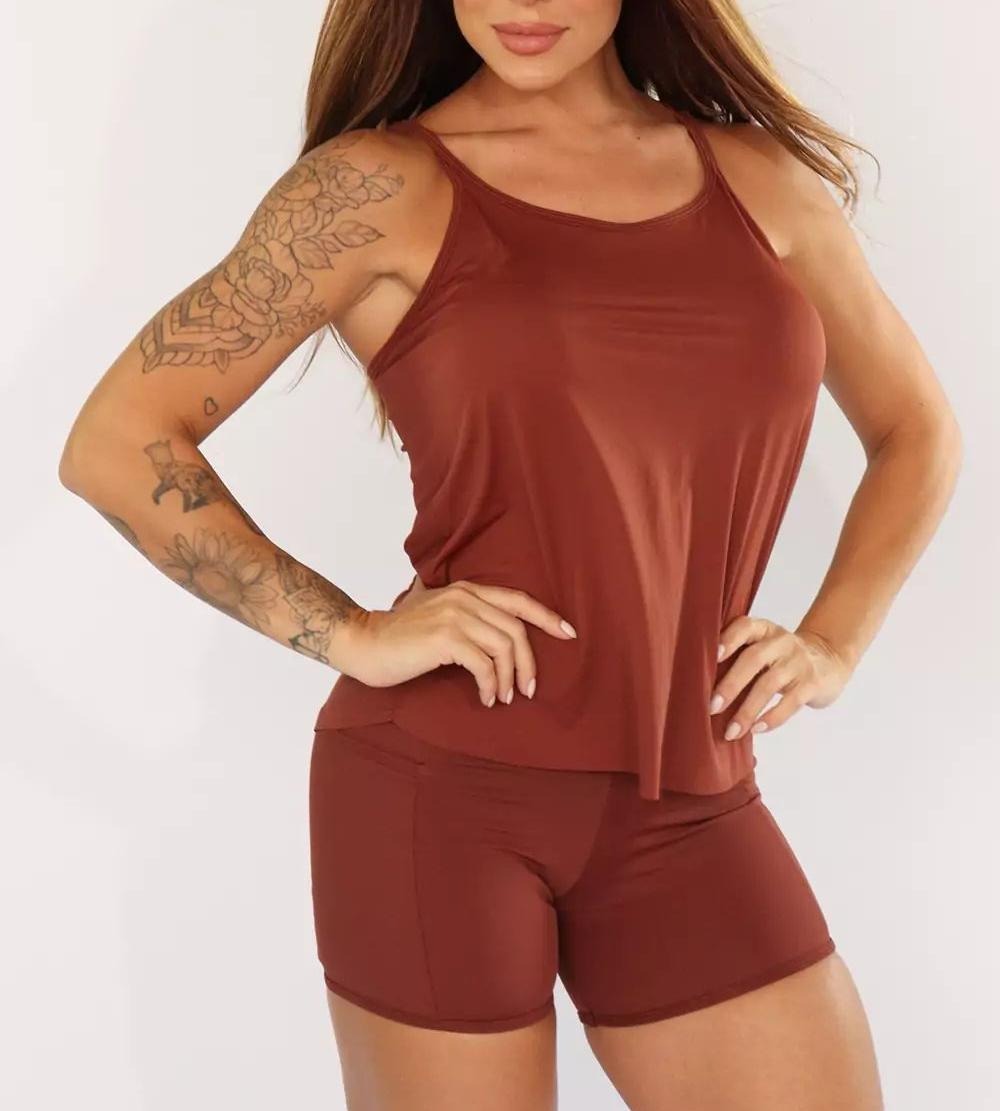 CAMISETA SANDY - BROWN SUGAR 1