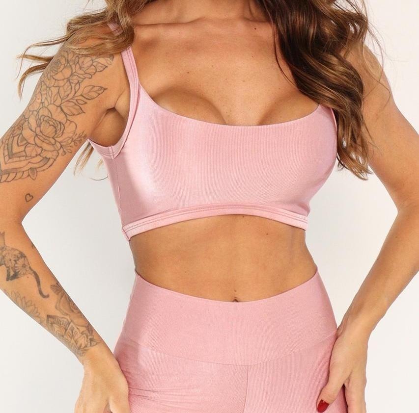 cropped melina quartzo