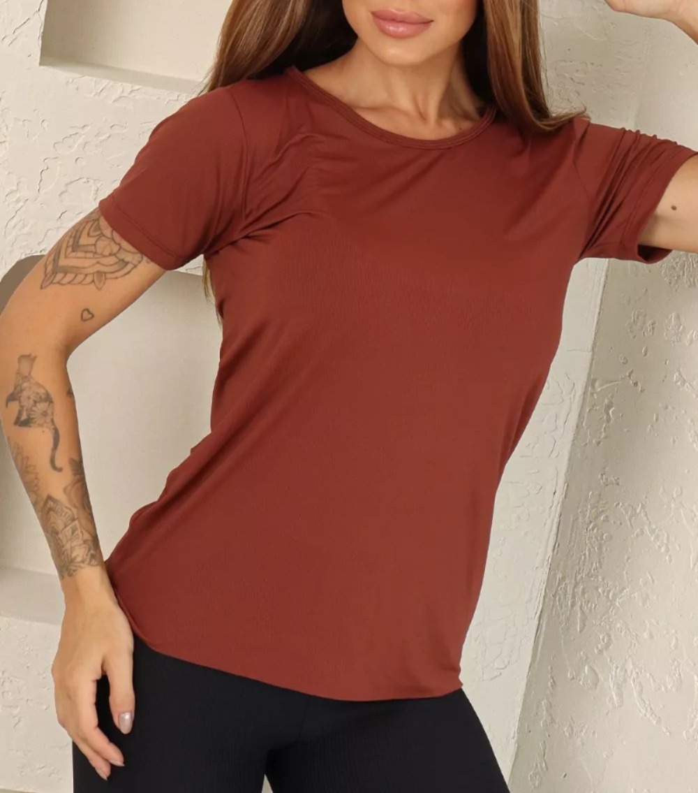 BLUSA BRENDA - MARROM 1
