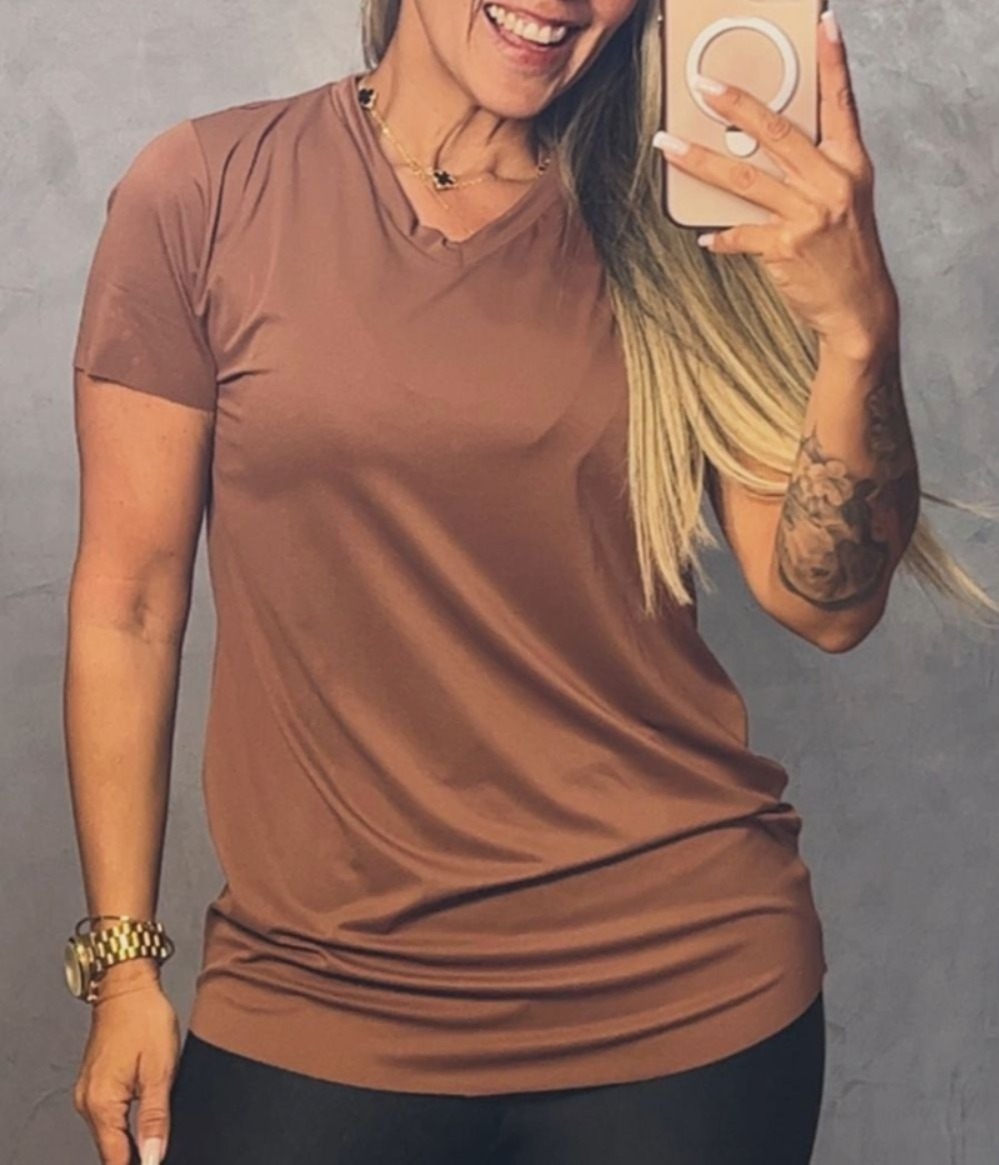 BLUSA ESTRELLA - MARROM CAFÉ