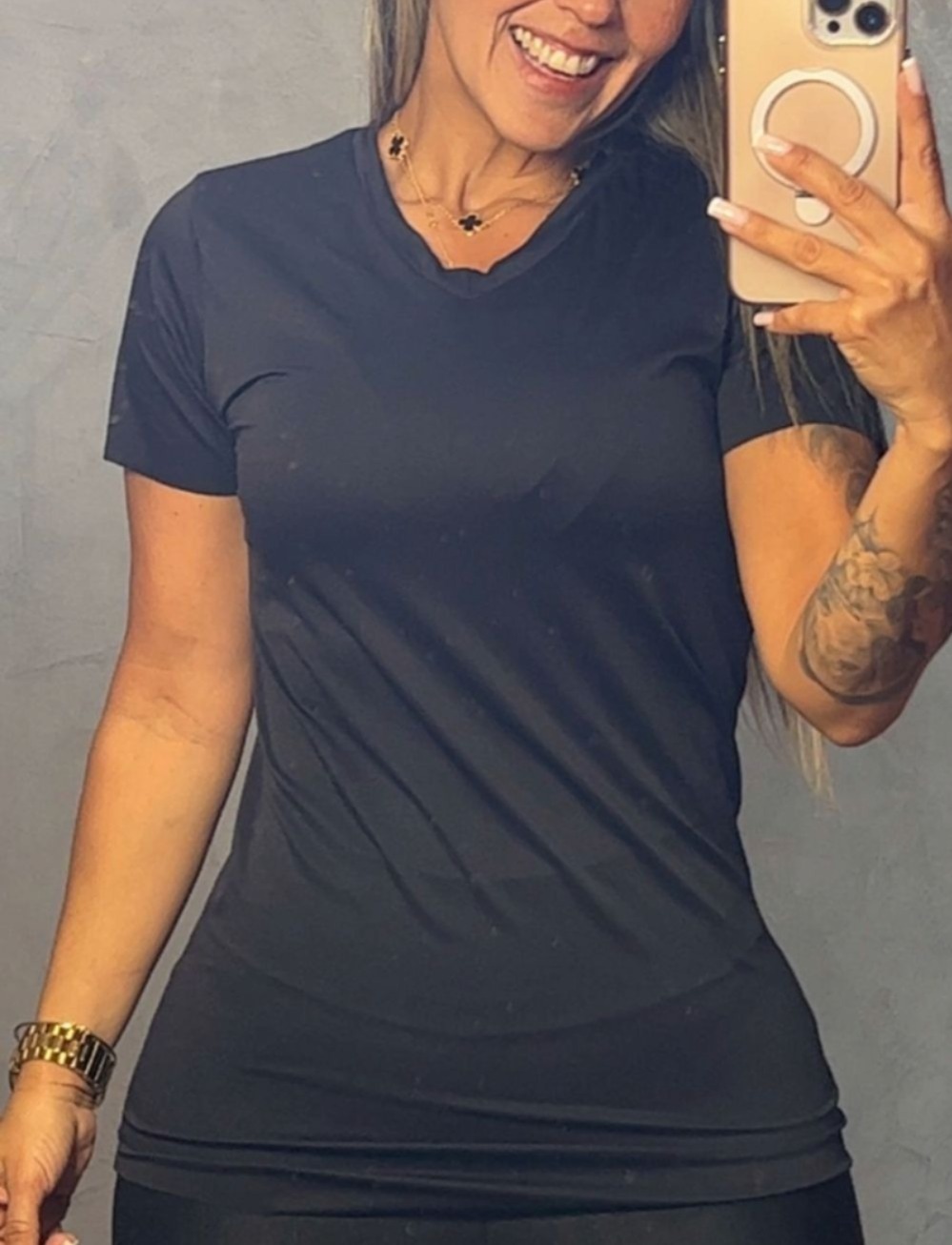 blusa estrela PRETO 1