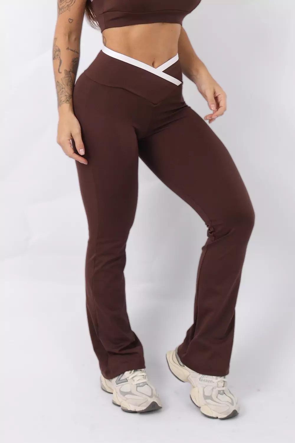 CALÇA BAILARINA LIDIA - MARROM